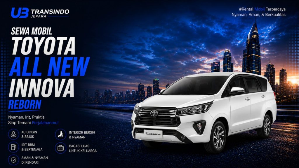 Rental Mobil Toyota All New Innova Reborn