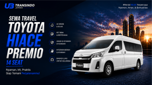 Rental Travel Hiace Premio Di Kota Jepara | UB Transindo Jepara