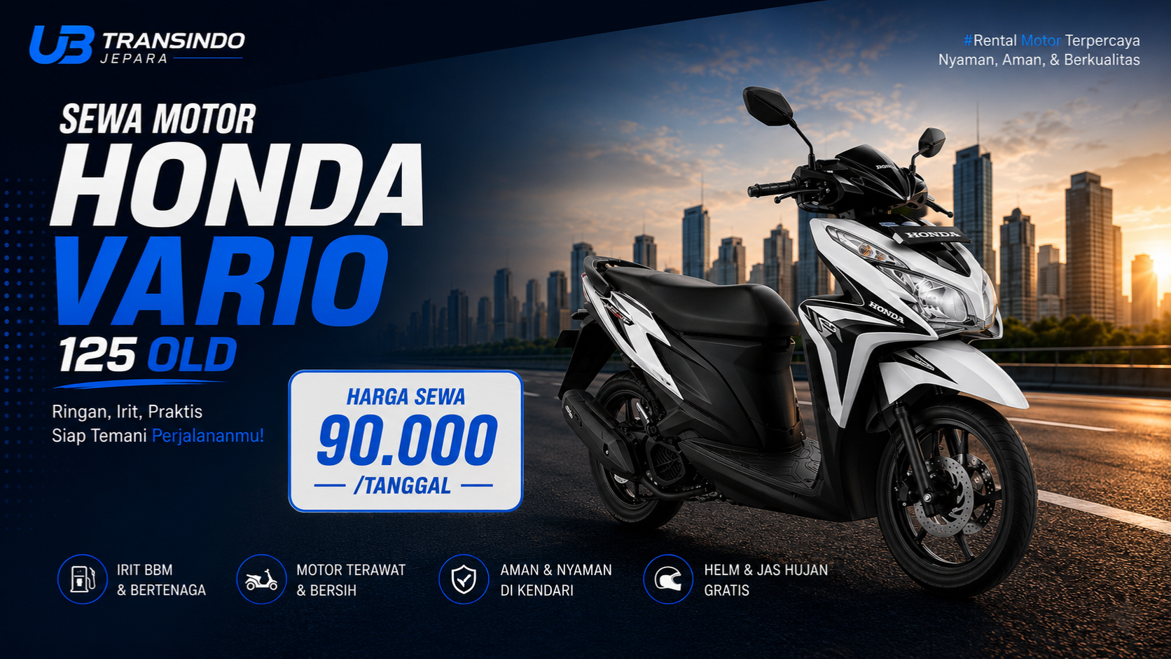 Sewa Motor Di Kota Jepara | UB Transindo Jepara