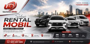 Banner Sewa Mobil Di UB Transindo Jepara